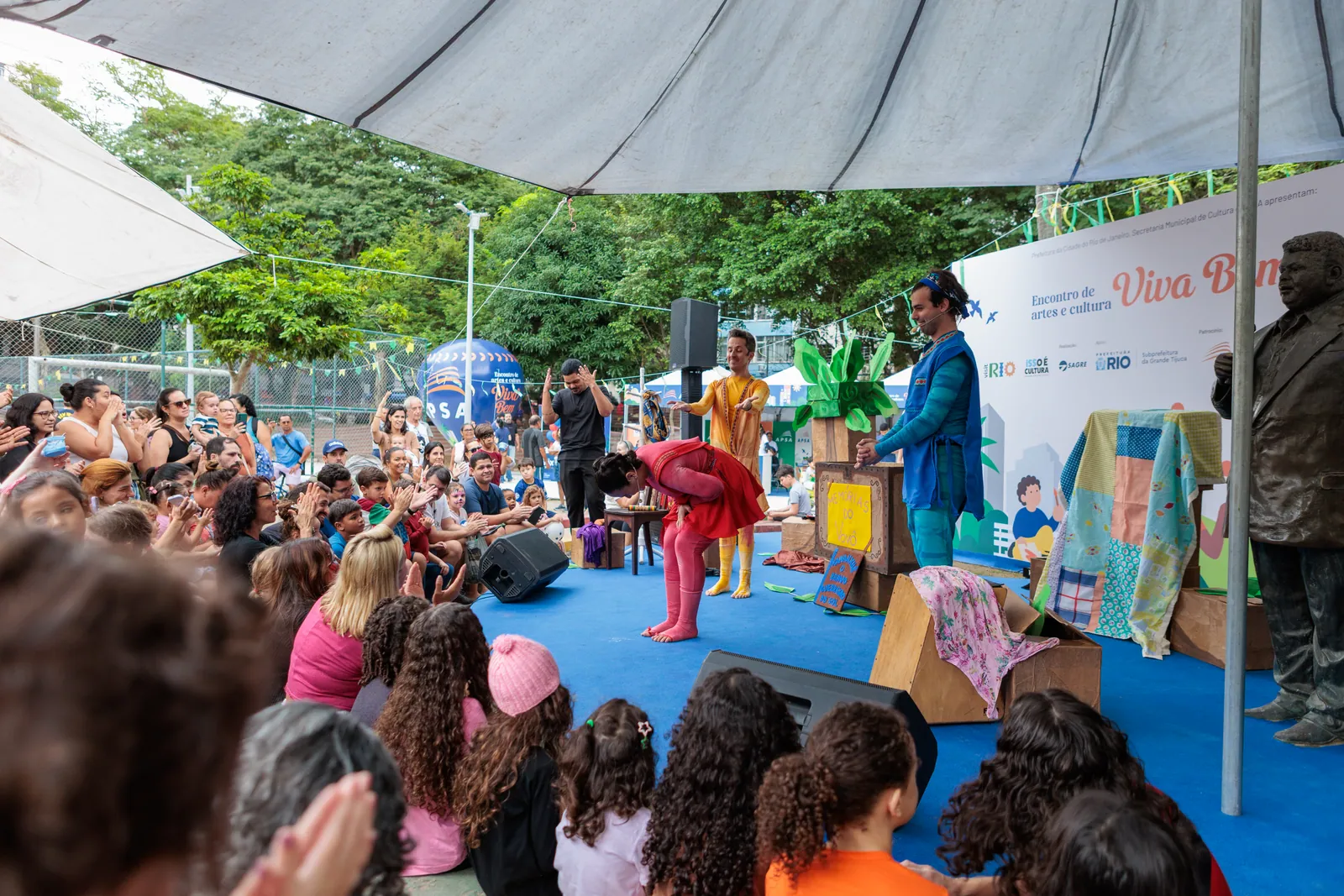 Encontro Viva Bem 2026: foto e vídeo na Praça Afonso Pena, Tijuca